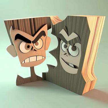 3D модель Гра Fairly OddParents Shadow Showdown (STL)